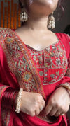 GopiPink Stylish Anarkali Suit Set