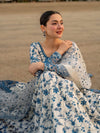 Jenisha White Stylish Anarkali Suit Set