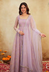 Aaira Light Purple Anarkali Suit Set