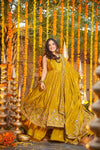 Vanya Haldi Yellow Anarkali Suit Set