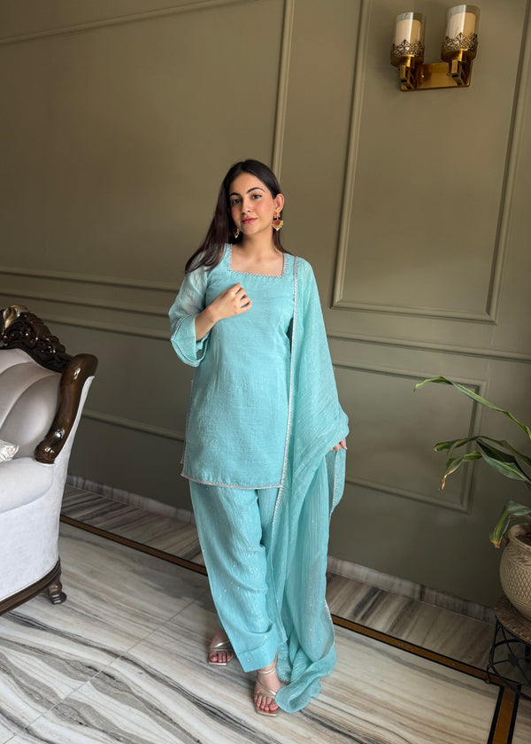 Designer Multicolor Ethnic Suit Set for Women