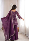 Designer Teal Ethnic Suit Set with Intricate Embroidery
