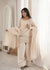 Royal Ivory Punjabi Suit with Embellished Dupatta