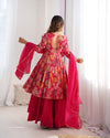 Nilam Rani Pink Kediya Style Designer Plazzo Pair