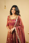 KRUSHNAVI COSMO SLIT ANARKALI SUIT SET