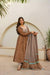 ANJALI BROWN ANARKALI SUIT SET