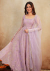 Aaira Light Purple Anarkali Suit Set