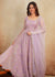 Aaira Light Purple Anarkali Suit Set