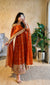 Diya Fenta Embroidered Anarkali Suit Set with Dupatta