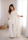 Designer Teal Ethnic Suit Set with Intricate Embroidery
