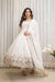 Nayra White Premium Quality Anarkali Suit Set