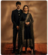ADITI'S BLACK COLOUR ANARKALI SUIT SET