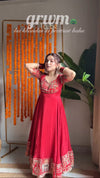 GopiPink Stylish Anarkali Suit Set